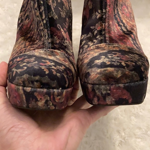 Free People velvet booties - Picture 7 of 11